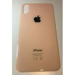Tampa traseira para iPhone XS Dourado