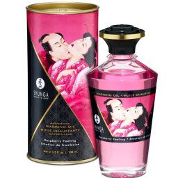 Shunga Aphrodisiac Aquecimento Óleo De Framboesa Sentimento 100 Ml
