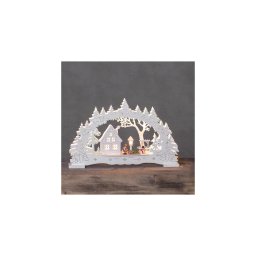 Eglo 410387 - Decoração de Natal LED ULM 10xLED/0,064W/3xAA