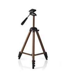 Nedis TPOD2100BZ - Tripé para câmaras fotográficas e de vídeo bronze/preto