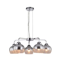 Candelabro suspenso CROMINA 5xE27/60W/230V