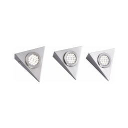 Paul Neuhaus L1116-55-3 - CONJUNTO 3x Iluminação de mobília LED CARLOS LED/2,5W/230V