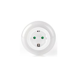 Nedis LNLGSOCK01 - Iluminação noturna LED com sensor LED/0,6W/230V