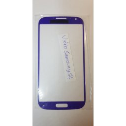 Vidro frontal para Samsung S4 i9500 ou i9505 em roxo