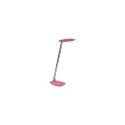 Candeeiro de mesa LED com regulação e USB MOANA LED/6W/230V rosa