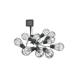 Cadeia solar LED exterior 10xLED/1,2V 300mAh 3,8m IP44
