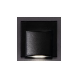 Kanlux 33332 - Luminária LED para escadas ERINUS LED/0,8W/12V 3000K preta