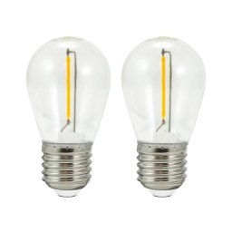 KIT 2x Lâmpada LED PARTY E27/0,5W/36V 2200K