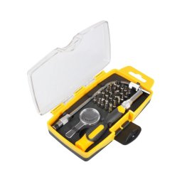 Fieldmann - Chave de fendas, bits + lupa 33 pcs