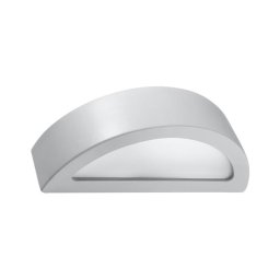 Iluminação de parede ATENA 1xE27/60W/230V cinzenta