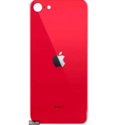Tampa traseira vermelha para iPhone SE 2020