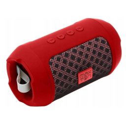 Coluna Bluetooth Maxcom Masaya 3W com Radio FM Vermelho/Preto