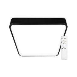 Top Light - Iluminação de teto LED com regulação LED/51W/230V angular preto +CR