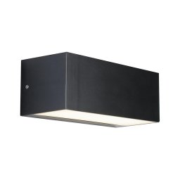 Searchlight 8735GY - Luz de parede LED de exterior DOOR LED/13,5W/230V IP44