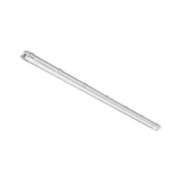 Luminária fluorescente técnica T8, 1x soquete G13, 22W, 230V, IP65
