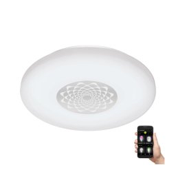 Eglo 900008 - Candeeiro de teto LED dimerizável CAPASSO LED/15,6W/230V 2700-6500K
