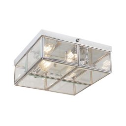 Searchlight 6769-26CC - Iluminação de teto FLUSH 2xE14/40W/230V cromado