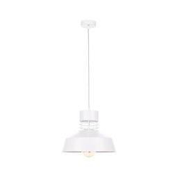 Candelabro suspenso TITANIUM 1xE27/60W/230V branco