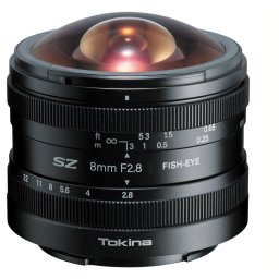 TOKINA SZ 8mm f/2.8 Fisheye Montagem Canon EF-M
