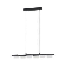 Eglo 98876 - Candelabro suspenso LED com regulação ERVIDEL 6xLED/4,5W/230V