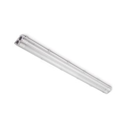 Iluminação industrial fluorescente 2xG13/18W/230V IP65