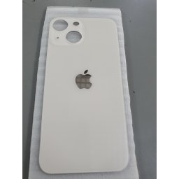 Tampa traseira de substituição em vidro para iPhone 13 mini branca