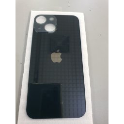 Tampa traseira de substituição em vidro para iPhone 13 mini preta