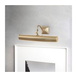 Elstead PL1-20-PB - Iluminação de quadro PICTURE 2xE14/40W/230V dourada