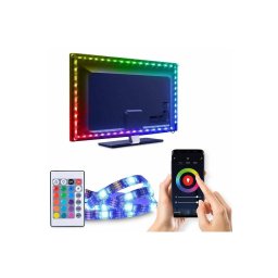 Solight WM58 - Fita LED RGB para TV LED/6W/5V Wi-Fi Tuya + DO 0,5m
