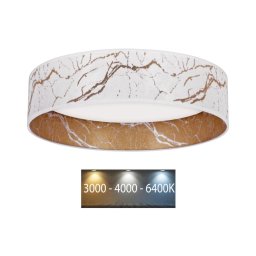 Brilagi - Iluminação de teto LED VELVET LED/24W/230V 3000/4000/6400K branca/dourada