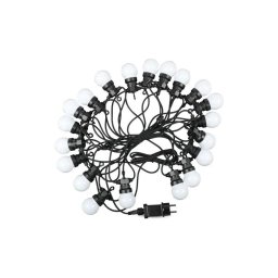 Cadeia LED exterior STRING 10m 20xLED/0,5W/24/230V 3000K IP44