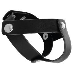 Darkness Leather C / B Strap H-Piece Divide