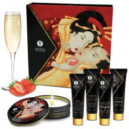 Kit Shunga Secrets Geisha Champanhe