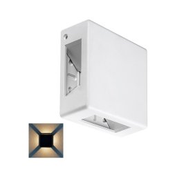 Rabalux 7318 - Iluminação de parede exterior LED LIPPA LED/6W/230V IP54 branca