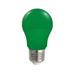 Lâmpada LED A50 E27/4,9W/230V verde