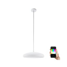 Eglo 98046 - LED RGB Lustre dimerizável suspenso por cabo RIODEVA-C LED/27W/230V