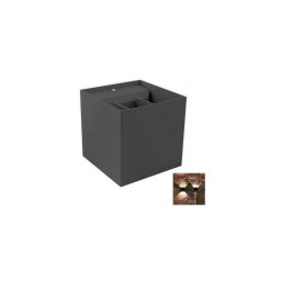 Iluminação de parede exterior LED 2xLED/3W/230V IP54 antracite