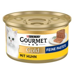 12x85g Gourmet Gold Mousse Frango