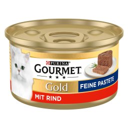 24x85g vaca Gourmet Gold Mousse comida húmida para gatos