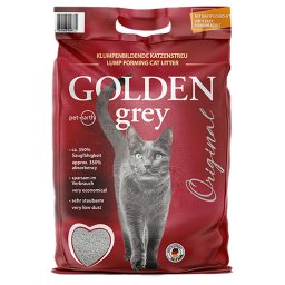 14kg Golden Grey areia aglomerante para gatos