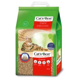 20l Cat's Best Oko Plus/Original areia vegetal aglomerante