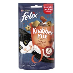 60g Felix Party Mix snacks para gatos Mixed Grill