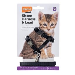 Kitten Peitoral para gatinhos preto