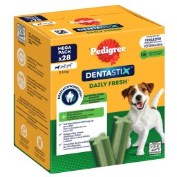 28uds. Dentastix Fresh cães porte pequeno Pedigree snacks cães