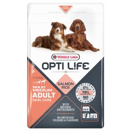 12,5kg Opti Life Adulto Skin Care Medium & Maxi ração