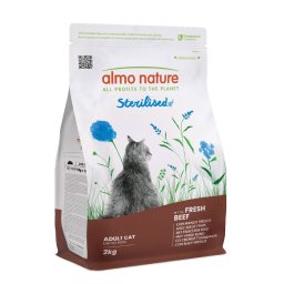 2kg Sterilised vaca e arroz Almo Nature Functional ração