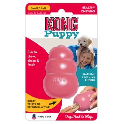 KONG Puppy brinquedo cães S rosa