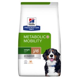 2x12kg frango Metabolic + Mobility Hill's Prescription Diet ração