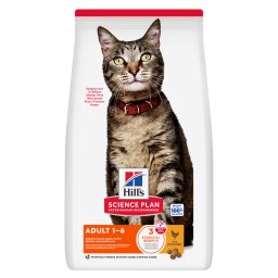 10kg Adult 1-6 Frango Hill's Science Plan ração gatos