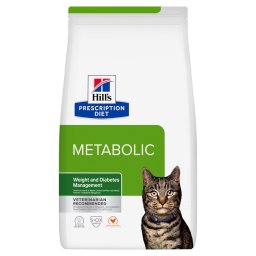 12kg Metabolic Hill's Prescription Diet ração gatos